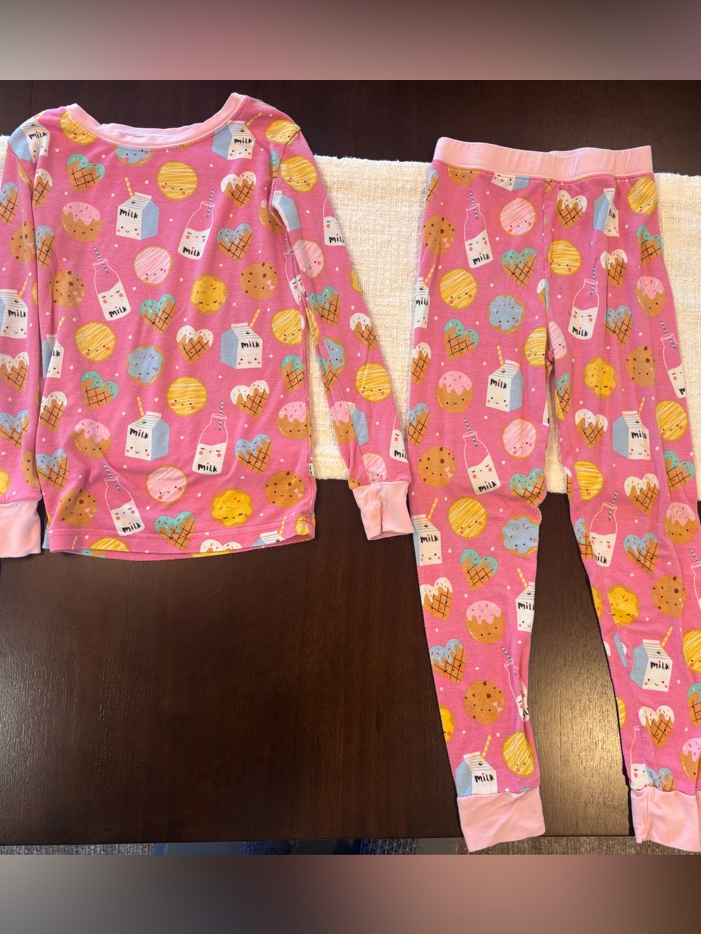 Little Sleepies Pink Ice Cream & Treats Pajama Set